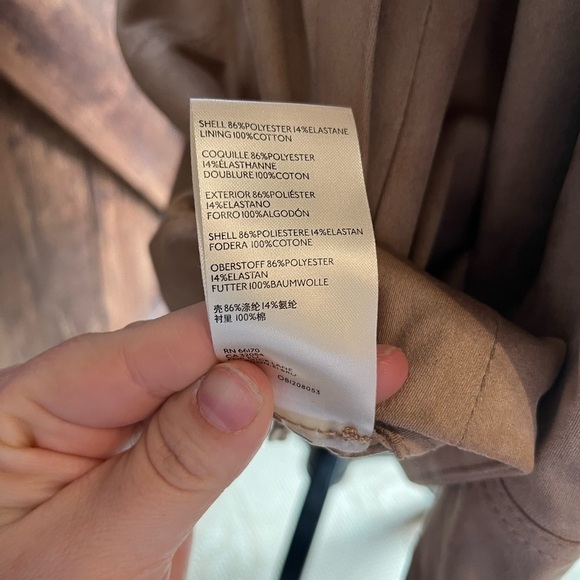 Free people Nwot tan suede button up collared shirt dress size‎ small - Picture 7 of 8